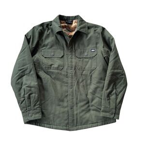 Dickies Heavyweight Lined Work Jacket Men Medium Green Flannel Lined Canvas NWOT